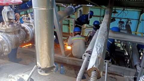 Boiler Repair - PT. KUTAI TIMBER INDONESIA, 2020