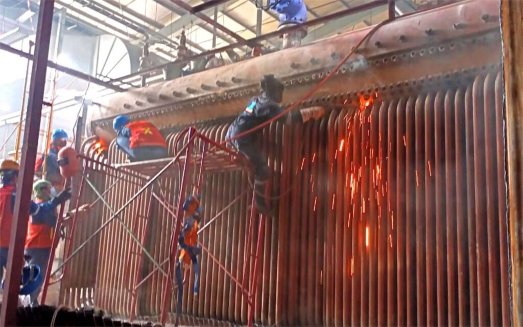 Boiler Retubing - PT. DS TECHNOLOGY INDONESIA, 2021